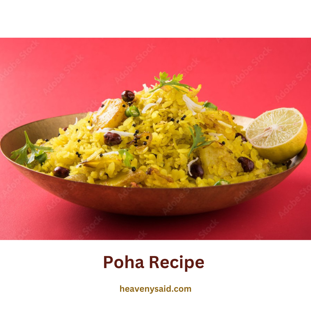 Poha recipe: 7 simple steps 